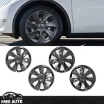 For 20-24 Tesla Model 19'' Wheel Covers Symmetry Design Hub Cap Gunmetal Abs. Fixed Price $96.99.