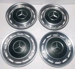 Mercedes W114 W115 W123 R107 W108 14" Covers Set Of Oem Green. Fixed Price $248.95.