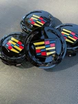 2005-2014 Cadillac Escalade 83MM/3.25" Center Caps Black. Fixed Price $38.38.