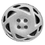 For Saturn SC2 2000-2001 Replace 15" 12-SLOT Silver Wheel Cover. Fixed Price $45.66.