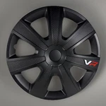 Alpena Carbon Black Hubcap Wheel Cover Replacement Single VR-16. Fixed Price $23.99.