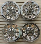 2005-2013 Sierra Silverado 1500 17" 8-HOLE Steel Wheel Chrome Covers Skins Set. Fixed Price $105.00.