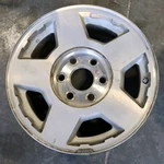 04-07 Chevy Silverado 1500 Wheel Rim 17X7-1/2 Wide-spoke 6 Lug 5-1/2" Oem #7. Fixed Price $49.00.