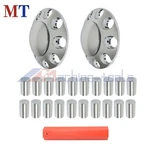 Chrome Front Axle Cover Hub Cap Thread-on 33MM Lug Nuts Fits For Semi Truck. Fixed Price $48.20.