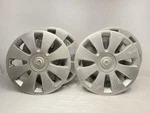 2016-2017 Smart Fortwo 15" Set Of 4 Wheel Cover Scratches Silver 62K 50856. Fixed Price $210.00.