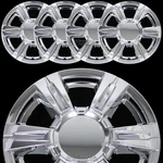 Chrome 2014-2016 Gmc Terrain 17" Wheel Skins Full Rim Covers Center Hub Caps. Fixed Price $129.99.