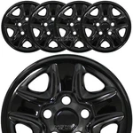 Fits Toyota Tundra Sr 5 2007-2021 18" Black Wheel Skins Hub Caps Full Rim Covers. Fixed Price $84.99.