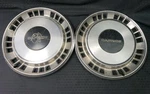 Factory 1986 1996 Chevy Caprice 9C1 Police Hubcaps Wheel Covers. Fixed Price $40.00.