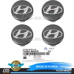 Genuine Wheel Center Cap Gray 4PCS For 2017-19 Hyundai Santa Fe 3.3L 52960B8200. Fixed Price $42.65.