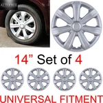 14" Set Of Wheel Rim Covers Hubcaps Snap On For Car Truck Suv Full Tire. Fixed Price $39.99.