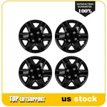 4X 14" Inch Wheel Hub Caps Fits R14 Tire & Steel Rim Snap On Covers Black. Fixed Price $30.99.