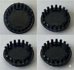 4PC 2008-13 After Market Flag Black Wheel Center Hubcap For C6 Corvette 2.7. Fixed Price $26.99.