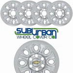 Fits 2005-2015 Chevrolet Silverado 1500 17" Chrome Wheel Skins # IMP-64X Set. Fixed Price $89.99.