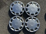 99-02 Mitsubishi Mirage 14 Hubcaps Wheel Covers Oem MR369028 Blemishes. Fixed Price $99.99.