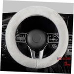 Fuzzy Winter Steering Wheel Covers Standard Size 14"1/2-15" (37-38CM) White. Fixed Price $34.08.