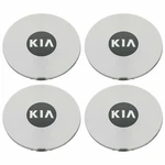 Set Of 4 Genuine Wheel Hub Center Cap Silver W/ Kia Logo Oem Optima 11-15. Fixed Price $129.94.