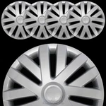 16" Set Of 4 Vw Jetta Beetle Wheel Covers Full Hub Caps Fit R16 Steel Rims. Fixed Price $59.99.