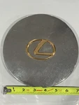 Lexus Chrome Center Cap (1) New #9502 & 95400 With Gold Logo 7". Fixed Price $16.95.