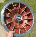 1975 1976 1977 1978 1979 1980 Chevrolet Monza Factory Hubcap 367532 Oem "red". Fixed Price $45.00.