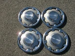 Genuine 1968 1969 Plymouth Valiant 13 Inch Hubcaps Wheel Covers. Fixed Price $44.00.