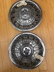 Set Of 2 Nos Ford Mercury Wire Spoke 14" Hubcaps S/s Wheel Covers E3AC-1130 A&b. Fixed Price $199.99.