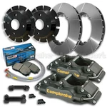 Fits Ford Sierra XR4I Front Floating Pot Big Brake Kit 17" Wheels - PR5. Fixed Price $1701.30.