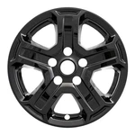 Coast To Black Wheel Skins Compatible With 2018-2023 Jeep Wrangler Jl 17". Fixed Price $104.95.