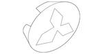 Genuine Mitsubishi Center Cap 4252A041. Fixed Price $44.75.