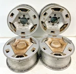 1986-1997 Nissan D21 Hardbody 4WD Lug Alloy Set Of Wheels Oem. Fixed Price $450.00.