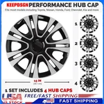15" Set Of 4 Wheel Covers Snap On Full Fit R15 Tire & Steel Rim. Fixed Price $30.98.