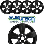 2011-2017 Jeep Patriot # 7238-GB 17" 5 Spoke Gloss Black Wheel Skins New SET/4. Fixed Price $115.99.