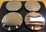 Dodge Cirrus Center Wheel Hubcap 1995-2000 Chrome Set 15" H# 2057. Fixed Price $65.00.