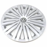 Vw Wheel Hub Cap Trim Silver 15 Inch Genuine 6C0601147CYTI. Fixed Price $188.83.