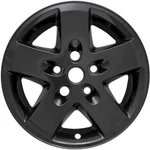 One Single 2007-2018 Jeep Wrangler IMP-340BLK 17" Gloss Black Wheel Skin New. Fixed Price $32.99.