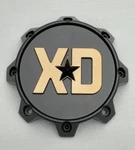 *used Xd Series Matte Black/bronze Wheel Center Cap No Screws T167L170-8-H50-S5. Fixed Price $19.99.