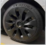 Kavanic 4PCS Wheel Covers Tesla Model 3 18 Inch Matte Black Uberturbine Style. Fixed Price $100.00.