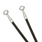 Smoke Stainless Steel Rear Brake Line Kit Galfer FK003D766R-SMK. Fixed Price $62.00.