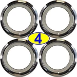 Four Vision 55 2543V Trim Beauty Ring Stainless 3" For 15X8 15X10 Rally Wheel. Fixed Price $179.95.