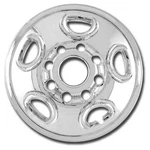 Premium Fx Chrome 16IN Wheel Skins W/5 Flat Spokes For 00-06 Gmc Sierra 2500 Hd. Fixed Price $89.95.