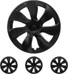 Kavanic 4PCS Tesla Model Y 2020-2024 19 Gemini Wheel Covers Matte Black. Fixed Price $49.99.