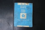 Chrysler 1988 Service Manual Front Wheel Drive Car Engine Chassis Body. Fixed Price $34.99.