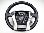 Toyota Prius ZVW30 ZVW35 Genuine Leather Steering Wheel Pre Crash Switch Jdm. Fixed Price $118.00.