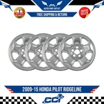 New 17" Wheel Covers Rim Skins Hub Caps SET/4 For 2006-15 Honda Pilot Ridgeline. Fixed Price $79.16.