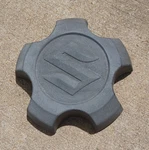 Suzuki Grand Vitara Center Cap, Black, 2006-2013 Part Number PA66 GF30 02. Fixed Price $24.95.
