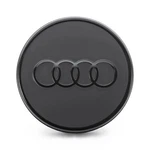 Audi Genuine Matte Black Center Cap 85H-071-006-A Set Of 4 Oem. Fixed Price $85.00.