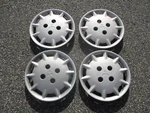 Factory 1992 1993 Mitsubishi Galant 14 Inch Hubcaps Wheel Covers Charcoal. Fixed Price $44.00.