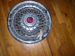 Nos 1978 To 1984 Pontiac Grand Prix 14 Inch Wire Spoke Hubcap Wheel Cover. Fixed Price $50.00.