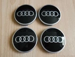 Set Of 4 Genuine Oem 2018-2025 Audi Center Caps 61MM Gloss Black P/n 81A601170. Fixed Price $40.00.