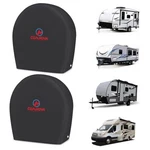 Comnova Rv Tire Covers 2 Xl Fit Diameter 33"-35" Black Packs. Fixed Price $42.16.