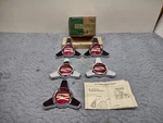 Rare Vintage Nos 1957 Chevrolet Bel-air Nomad Accessorie Wheel Spinners #987587. Fixed Price $400.00.